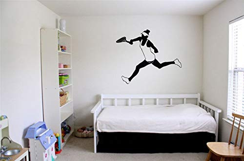 Vinyl Sticker Tennis Player Girl Sport Logo Sign Ball Racket Game Mural Decal Wall Art Decor SA3342 Vinyl Sticker Tennis Player Girl Sport Logo Sign Ball Racket Game Mural Decal Wall Art Decor SA3342