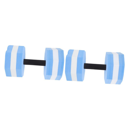Kisangel 2pcs water sports dumbbells pool exercise weight fitness water barbells water dumbbells hand dumbbell aquatic barbell adult pools kid pool exercise weights eva Miss armrest diamond