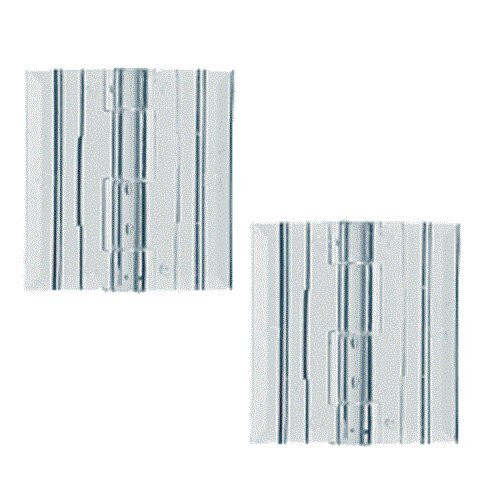 Source One Clear Acrylic Plexiglass Lucite Hinge, Pack of 10 (S1-10hinges)