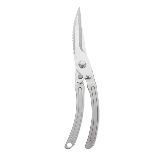 KICHOUSE Chicken Bone Scissors Food Scissors Poultry Scissors Cooking Shears Meat Shears Barbecue Scissor Poultry Shears Bone Shears Cooking Scissors Stainless Steel Household