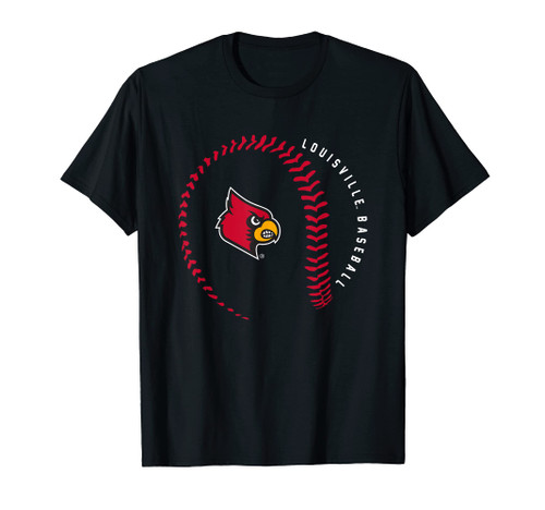 Louisville Cardinals Baseball Fastball Officially Licensed T-Shirt Louisville Cardinals Baseball Fastball Officially Licensed T-Shirt