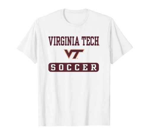 Virginia Tech Hokies Soccer Logo Officially Licensed T-Shirt