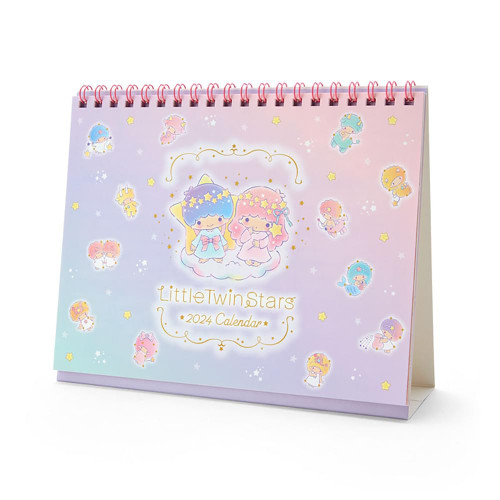 Sanrio 699781 Little Twin Stars Ring Calendar 2024