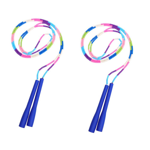 CLISPEED 2pcs Exercise Jump Rope Kid Jump Rope Skipping Rope Kid Jumping Rope Pattern Exercise Rope