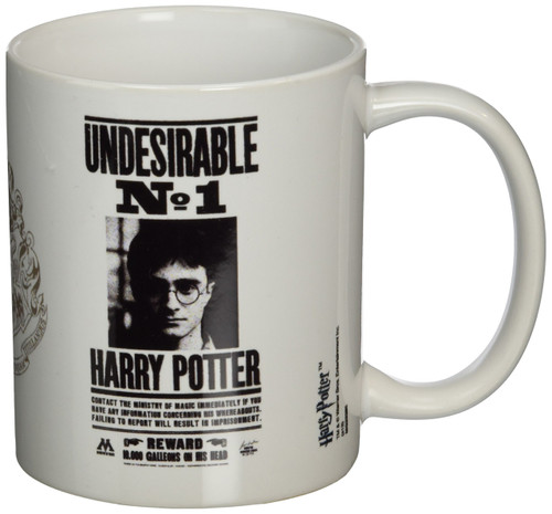 Harry Potter "Undesirable No 1" Ceramic Mug - White