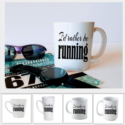 I'd Rather Be Running Mug