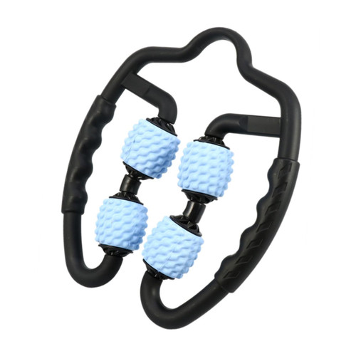 COOLHIYA Trigger Point Foam Roller Muscle Roller Stick Muscle Massage Roller Anti Cellulite Massager deep Tissue Massage Roller Trigger Point Massager Axis Massager Fitness Calf Leg Roller