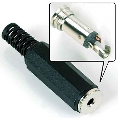 CESS 2.5mm Stereo Female Balanced TRS Plug Jack Socket Connectors - 2.5mm Stereo Jack (10 Pack)