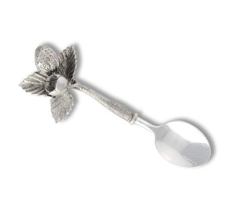 Vagabond House Pewter Strawberry Jam/Jelly/Fruit/Dip Spoon 5.5 inch Long Vagabond House Pewter Strawberry Jam/Jelly/Fruit/Dip Spoon 5.5 inch Long