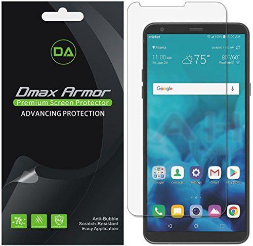 [6-Pack] Dmax Armor for LG Stylo 4 Anti-Glare & Anti-Fingerprint (Matte) Screen Protector - Lifetime Replacement