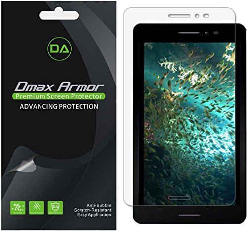 Dmax Armor [3-Pack] for AT&T Trek 2 HD Screen Protector, Anti-Bubble High Definition Clear Shield- Lifetime Replacement