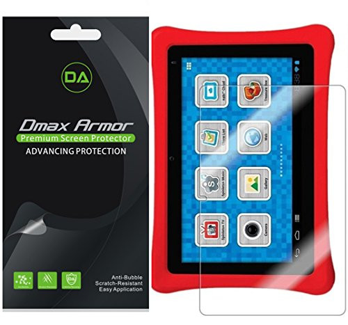 Dmax Armor [3-Pack] for Nabi 2 / Nabi 2S 7-inch Tablet Screen Protector High Definition Clear Shield - Lifetime Replacement