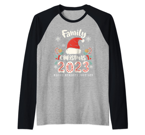 Family Christmas 2023 Matching Squad Santa Elf Funny Xmas Raglan Baseball Tee Family Christmas 2023 Matching Squad Santa Elf Funny Xmas Raglan Baseball Tee