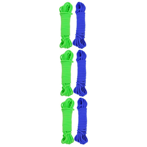 BESPORTBLE 6 Pcs Children Jump Rope Fitness Rope Game Kids Sewing Stretch Band Jumping Rope Jump Band Skip Rope Elastic Sewing Cord Skipping Rope Aldult Pupils Elastic Band
