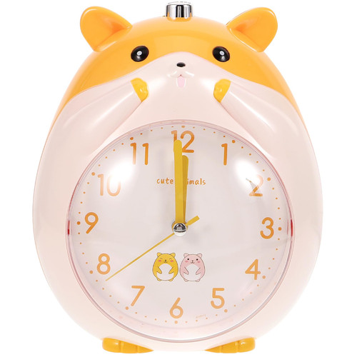 BESPORTBLE Chicken Alarm Clock Hijab for Alarm Clock Alarm Clock for Girls Chick Alarm Clock Cartoon Clock Desktop Clock Digital Clock Scarf Beige Chick Girls Hijab Alarm Clock