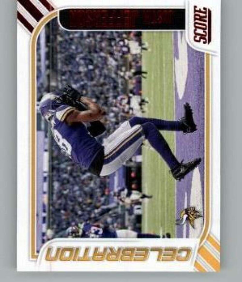 2023 Score Celebration Red #10 Justin Jefferson Minnesota Vikings NFL Football Trading Card