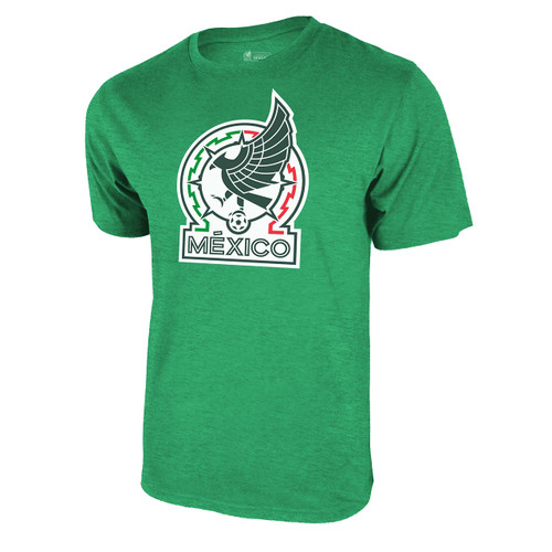 Icon Sports Mexico National Soccer Team Licensed Soccer T-Shirt Cotton Tee -21 Medium