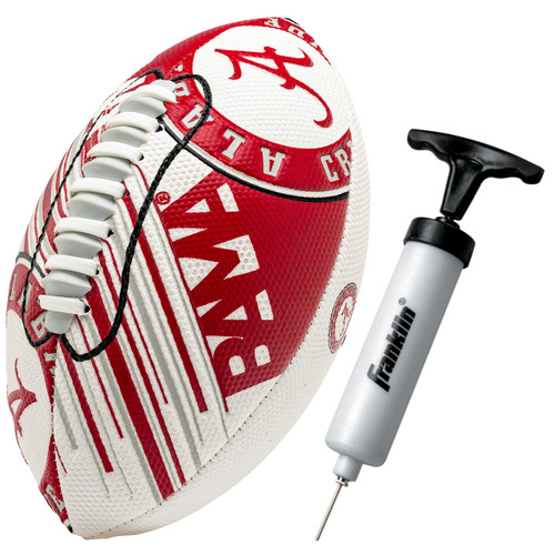 Franklin Sports Alabama Crimson Tide Football - Youth Mini Football - 8.5" Football- SPACELACE Easy Grip Texture- Perfect for Kids ! Franklin Sports Alabama Crimson Tide Football - Youth Mini Football - 8.5" Football- SPACELACE Easy Grip Texture- Perfect for Kids !