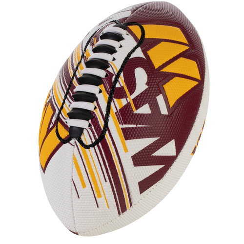 Franklin Sports NFL Washington Commanders Football - Youth Mini Football - 8.5" Football- SPACELACE Easy Grip Texture- Perfect for Kids! Franklin Sports NFL Washington Commanders Football - Youth Mini Football - 8.5" Football- SPACELACE Easy Grip Texture- Perfect for Kids!