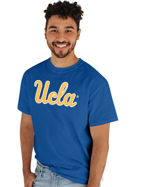 Blue 84 Men's UCLA Bruins T Shirt Team Color Icon, Royal, Medium Blue 84 Men's UCLA Bruins T Shirt Team Color Icon, Royal, Medium