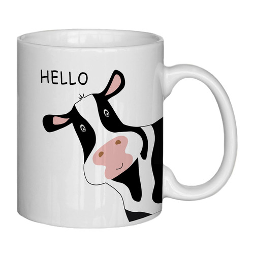 NATSUNO Cow Gifts,Cow Mug Cup,Hello Cow Coffee Mug,Cow Gifts For Women,Cow Gifts For Cow Lovers,Cow Themed Gifts,Cow Ceramic Mug-11Oz Coffee Milk Mug Cup NATSUNO Cow Gifts,Cow Mug Cup,Hello Cow Coffee Mug,Cow Gifts For Women,Cow Gifts For Cow Lovers,Cow Themed Gifts,Cow Ceramic Mug-11Oz Coffee Milk Mug Cup