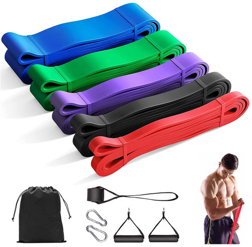 Pull Up Assistance Bands ? Resistance Bands Set Fitness Bands for Body?Exercise Band Set for Home Gym, Workout Bands for Resistance Training