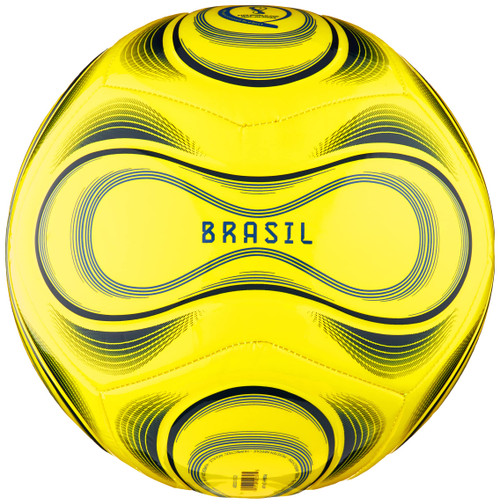 adidas Unisex-Adult Official World Cup Club Soccer Ball, Bright Yellow/Dark Blue/Blue 5