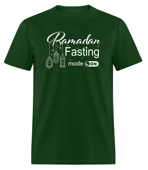 Ramadan Fasting T-Shirt, Mode On Shirt, Gift For Muslim, Eid Shirt, Ramadan Mubarek, Religion Shirt, Fasting T Shirt, Ramadan Kareem Shirt