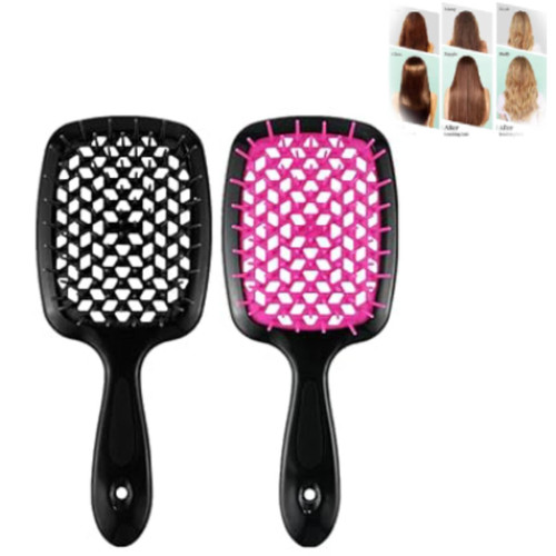 2023 New Detangling Hair Brush by Lixera - Gentle Wet and Dry Detangle Brush, Anti-Static Detangling Hair Comb, Easily Removes Tangles - 2 Pieces 2023 New Detangling Hair Brush by Lixera - Gentle Wet and Dry Detangle Brush, Anti-Static Detangling Hair Comb, Easily Removes Tangles - 2 Pieces