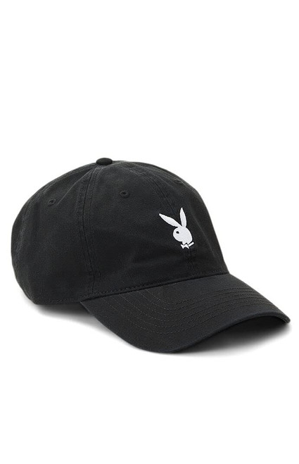PacSun Playboy Women's Bunny Dad Hat - Black
