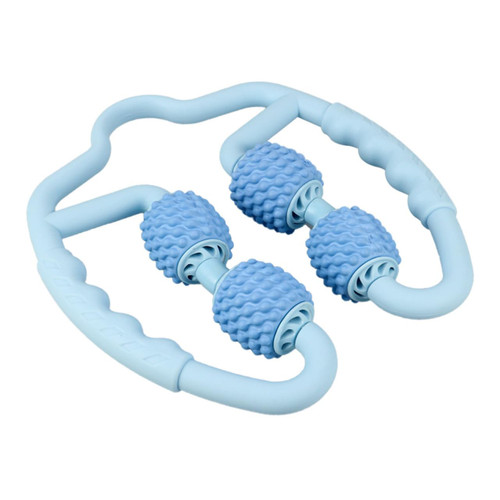 Healvian Plantar Fasciitis Roller Body Roller Massager Trigger Point Stick Muscle Roller Stick Cellulite Roller Massager Anti Cellulite Massager Calf Roller Leg Clamp Beautiful Legs Fitness