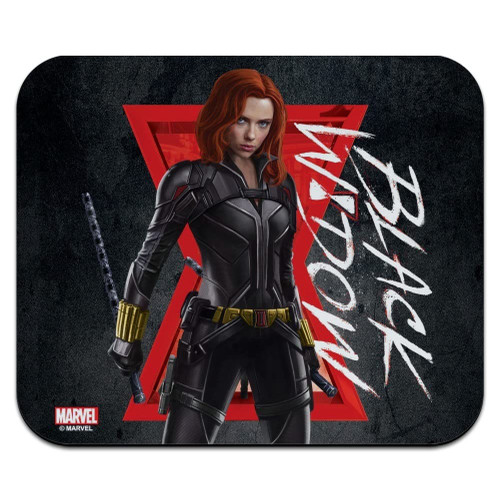 Marvel Black Widow Low Profile Thin Mouse Pad Mousepad