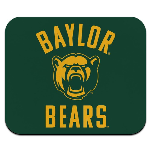 Baylor University Bears Logo Low Profile Thin Mouse Pad Mousepad