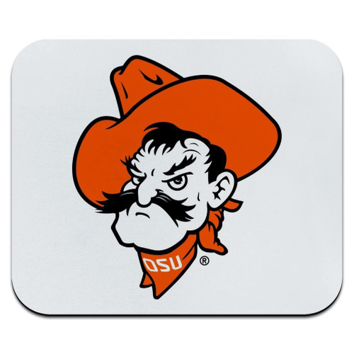 Oklahoma State University Secondary Logo Low Profile Thin Mouse Pad Mousepad