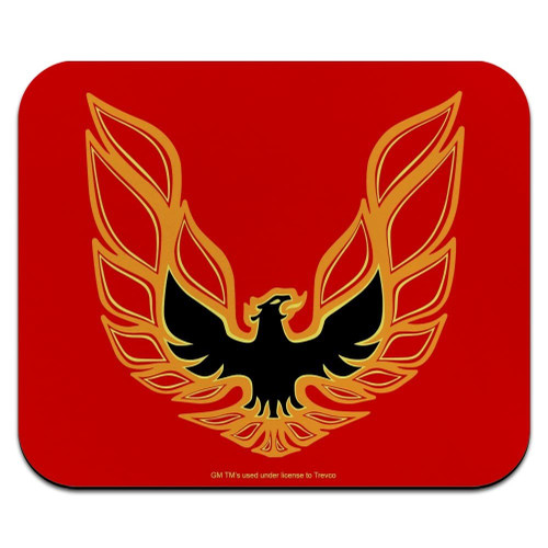 Pontiac Firebird Logo Low Profile Thin Mouse Pad Mousepad