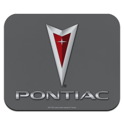 Pontiac Logo Low Profile Thin Mouse Pad Mousepad