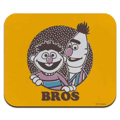 Sesame Street Bert and Ernie Bros Low Profile Thin Mouse Pad Mousepad Sesame Street Bert and Ernie Bros Low Profile Thin Mouse Pad Mousepad