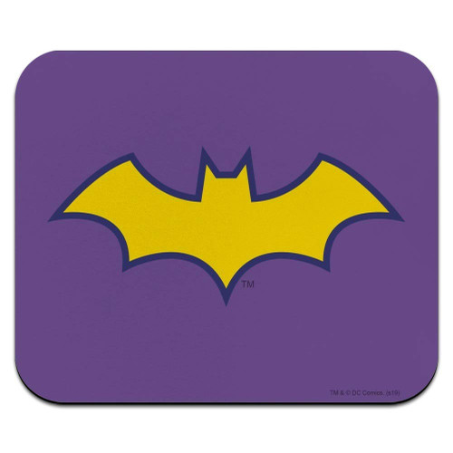 Batman Batgirl Logo Low Profile Thin Mouse Pad Mousepad