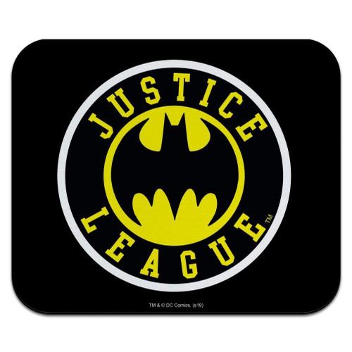 Justice League Batman Athletic Logo Low Profile Thin Mouse Pad Mousepad
