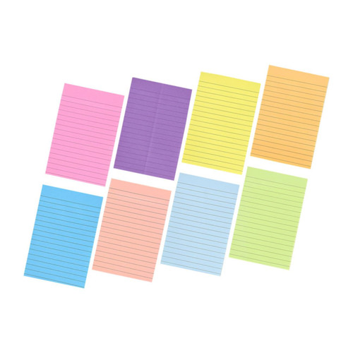 MAGICLULU 8 Sticky Notes Note Pads Index Cards Sticking Memo Pads Sticky Notepads Note Stickers Sticking Power Memo Pads Creative Notepads Sticky Office Scrapbook Paper Memorandum