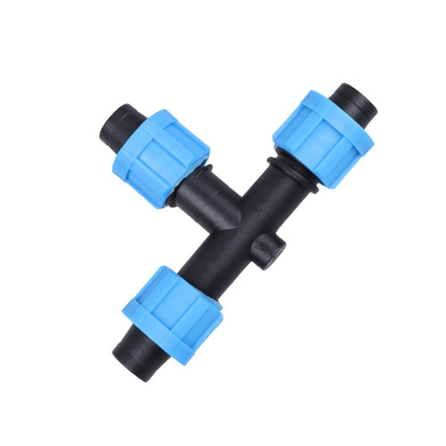 Happyyami 10pcs Garden Accessory Hose Connector Home Tools Irrigation System Pipe Connection Fittings Gardening Drip Pipeline Sprinkler Irrigation Equipment