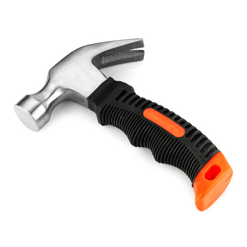 Portable Non-slip Handle Steel Hammer Household Multifunctional Construction Tool Woodworking Hammer Nail Claw Hammer Hammer Nail Puller Tool