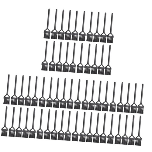 SEWACC 60 pcs Keyboard Cleaner Brush Printer Cleaning Brush Kits Keyboard Brush Window Gap Brush Window Cleaning Brush Cleaning Brushes Computer Cleaner kit Paint Brush Anti-Static