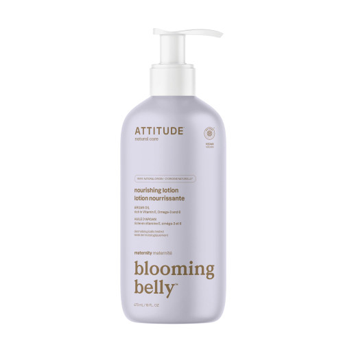 ATTITUDE Pregnancy Nourishing Body Lotion, EWG Verified, Dermatologically Tested, Plant and Mineral-Based, Vegan Maternity Products, Argan Oil, 16 Fl Oz ATTITUDE Pregnancy Nourishing Body Lotion, EWG Verified, Dermatologically Tested, Plant and Mineral-Based, Vegan Maternity Products, Argan Oil, 16 Fl Oz