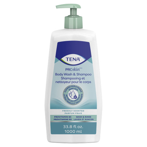 TENA ProSkin Shampoo&Body Wash Unscented 33.8 oz. 64343 1 Each