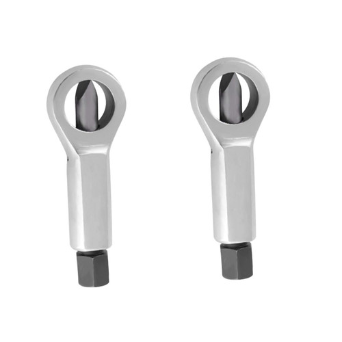 DOITOOL 2pcs Kits Stripped Screw Extractor Kit Broken Screw Extractor Kit M Drive Mechanic Tools Mechanics Tool