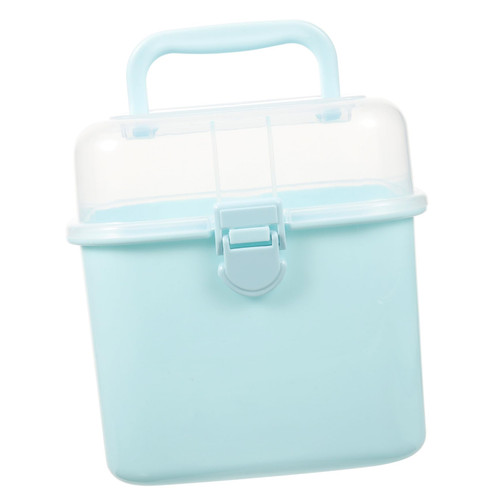 Zerodeko 1Pc first aid box storage box Plastic Medicine Case toys storage organizer portable medicine organizer kids storage organizer for toys pill organizer child small sewing kit