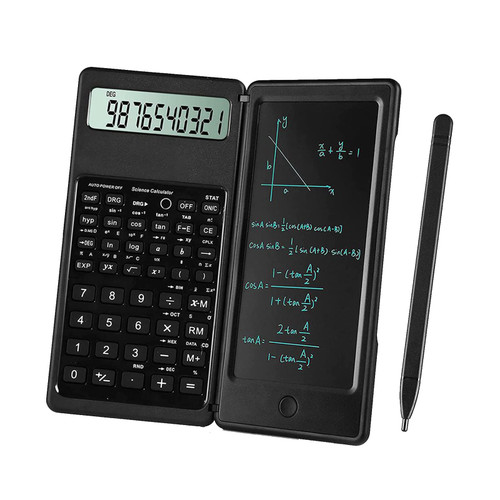 LCD Calculator Handwriting Board 6In 12-Digits Drawing Pad Flip Foldable Function/Basic Type for Students Gift 6inch LCD Writing Tablet Foldable Calculator & Board Electronic Drawing Board LCD Calculator Handwriting Board 6In 12-Digits Drawing Pad Flip Foldable Function/Basic Type for Students Gift 6inch LCD Writing Tablet Foldable Calculator & Board Electronic Drawing Board