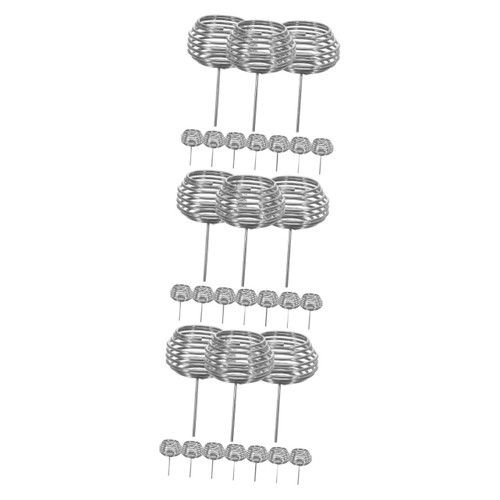 Happyyami 30 pcs Fertilizer Box Metal Fertilizer Basket Planting fertilizers Baskets Bonsai Feed Basket Bonsai Fertilizer Basket Orchard Fertilizer Basket Tool Stainless Steel Orchid Happyyami 30 pcs Fertilizer Box Metal Fertilizer Basket Planting fertilizers Baskets Bonsai Feed Basket Bonsai Fertilizer Basket Orchard Fertilizer Basket Tool Stainless Steel Orchid