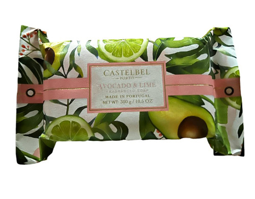 Castelbel Avocado Lime Luxury Soap Bar 10.5 Oz